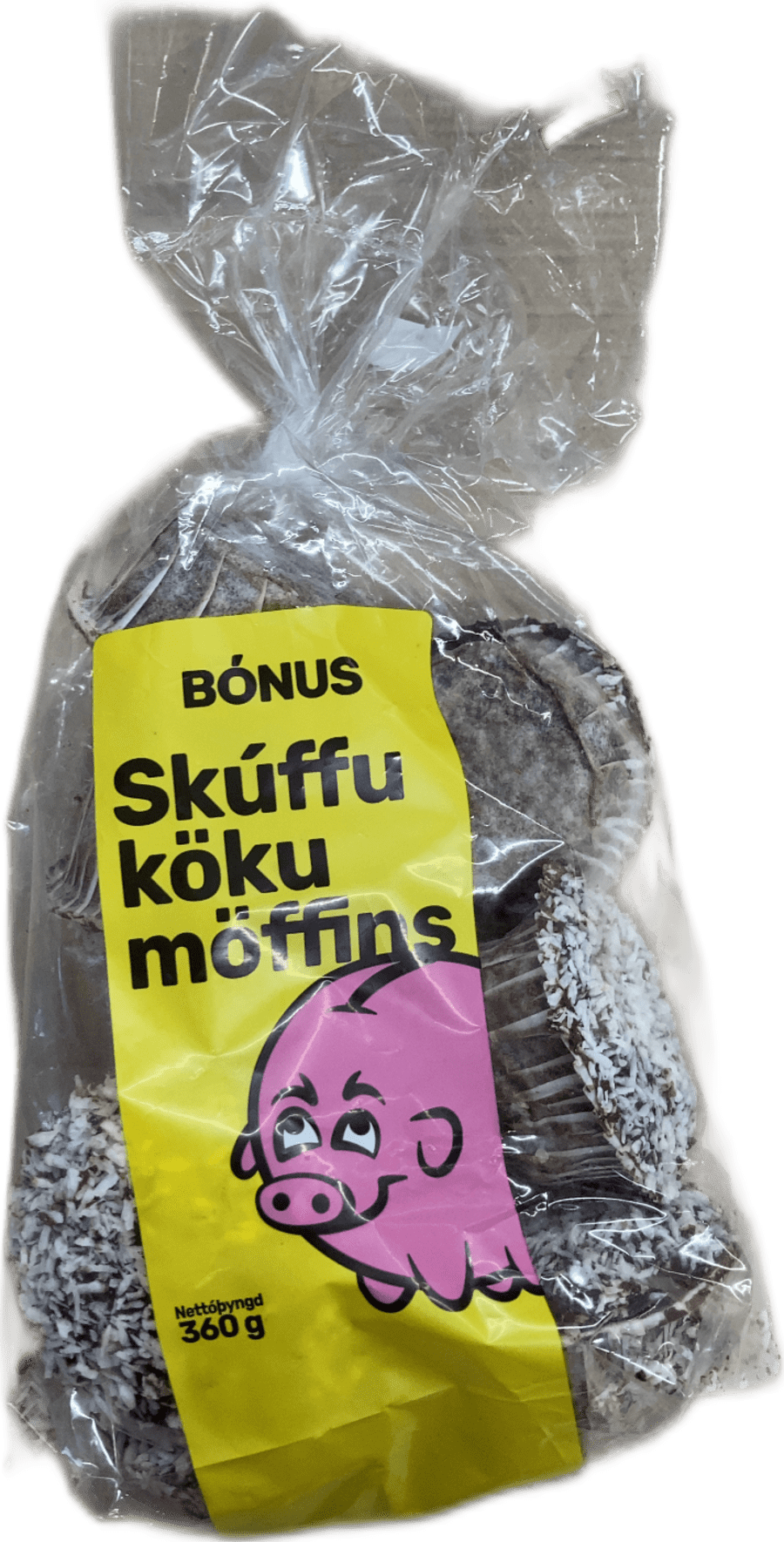 Bónus skúffuköku möffins 360 gr