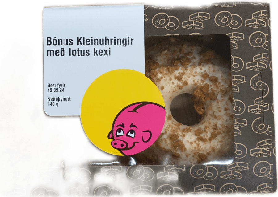 Bónus Kleinuhringir með Lotus Kexi