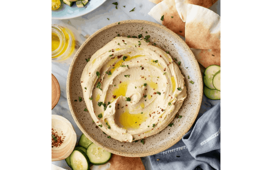 13. Hummus platti