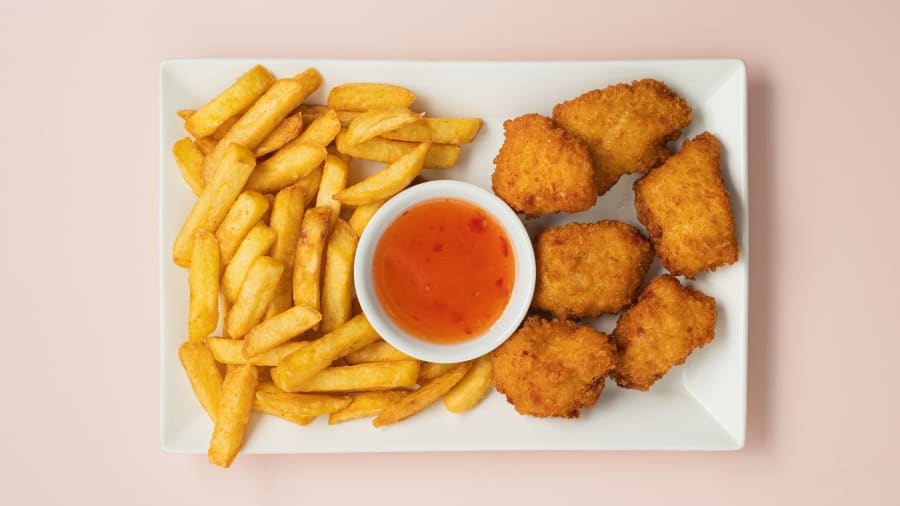 27. Chicken Nugget and French Fries