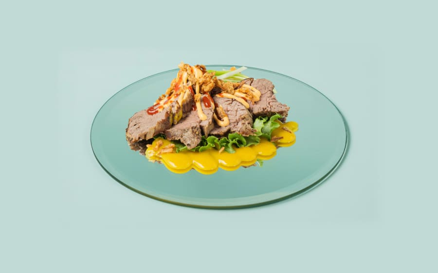 Beef sashimi