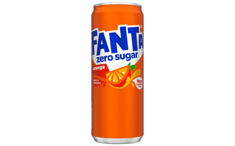 Fanta Zero 330 ml (dós)