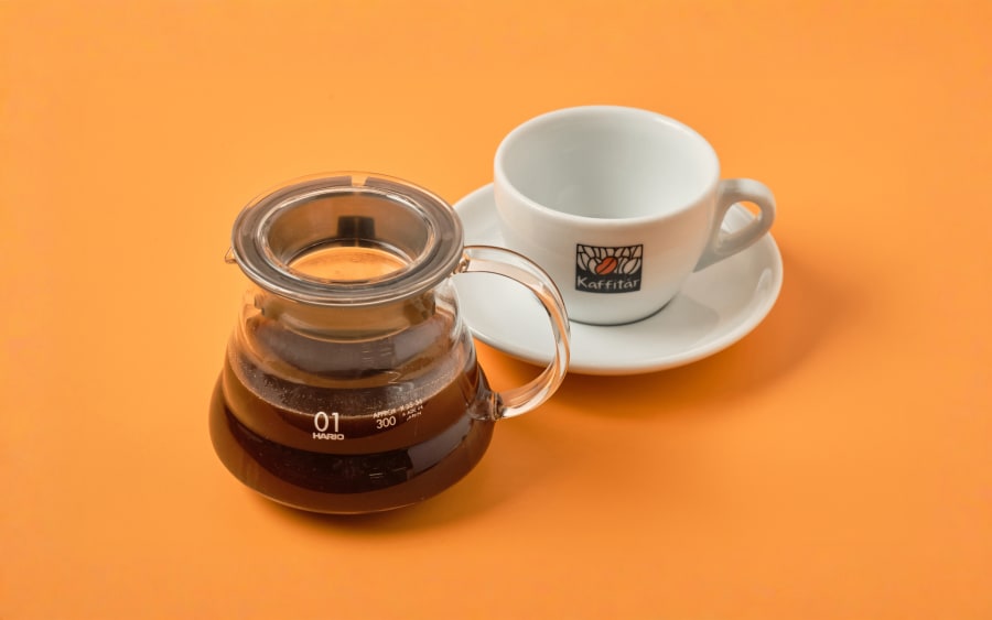 Hæg upphelling v60