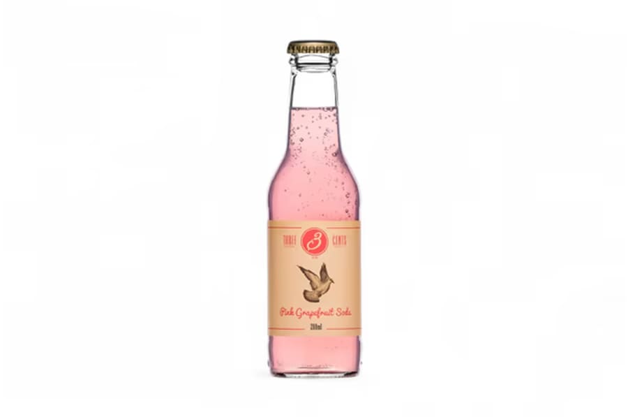 Pink Grapefruit Soda 200 ml (glerflaska)