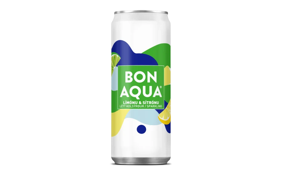Bonaqua sítrónu/límónu 330 ml (dós)