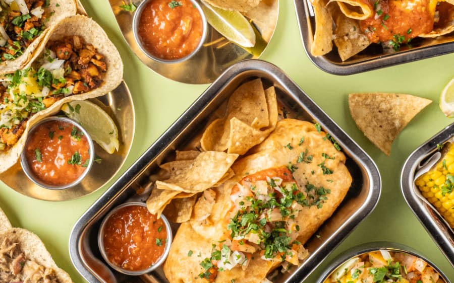 Burrito & nachos