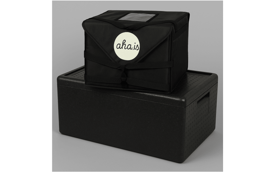 Hitabox og Pizzataska