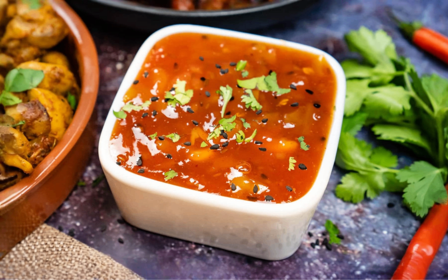 Mango-Appelsínu chutney (V)