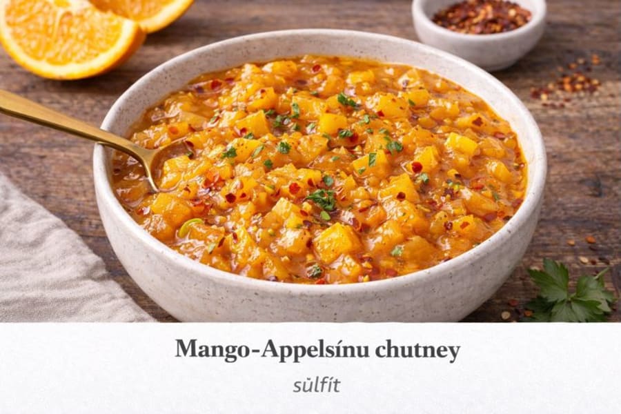 Mango-Appelsínu chutney (V)