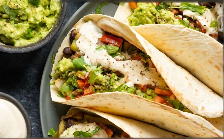 Fajitas bar vegan