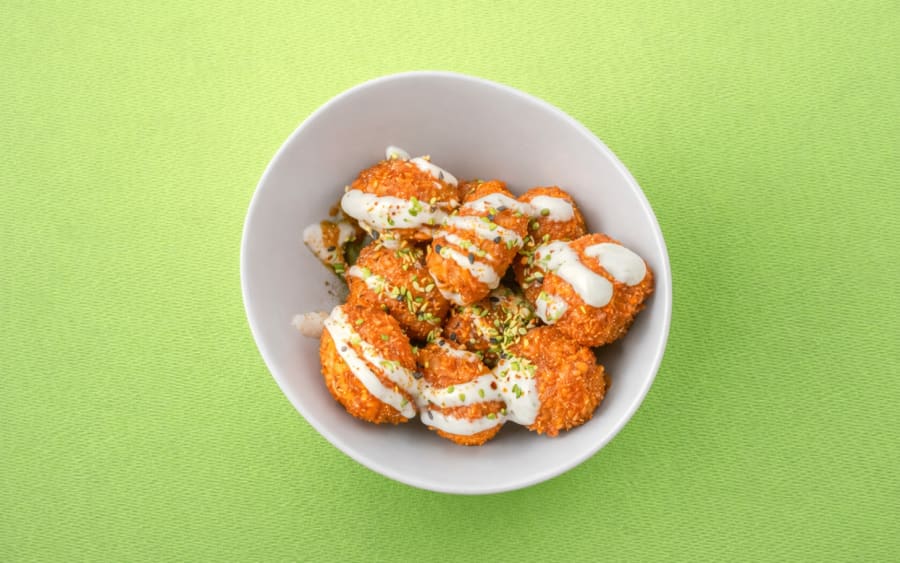 Krispí kjúklingabollur
