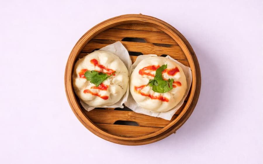 Sala bao BBQ svína­kjöt