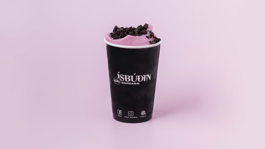 Nammishake með rjóma