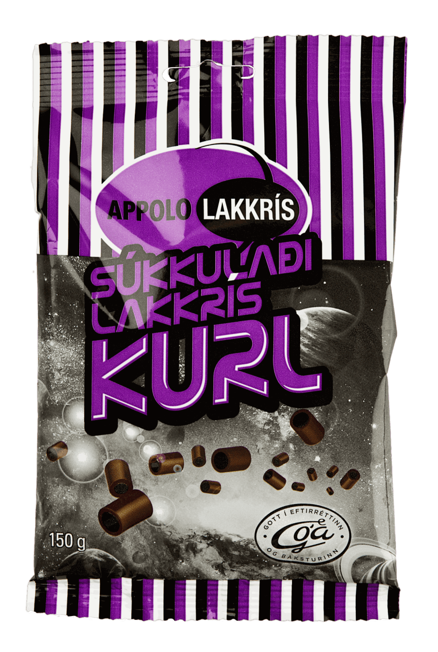 Góa súkkulaði húðað lakkrískurl