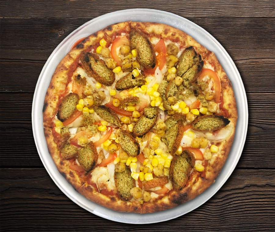 19) FALAFEL PIZZA