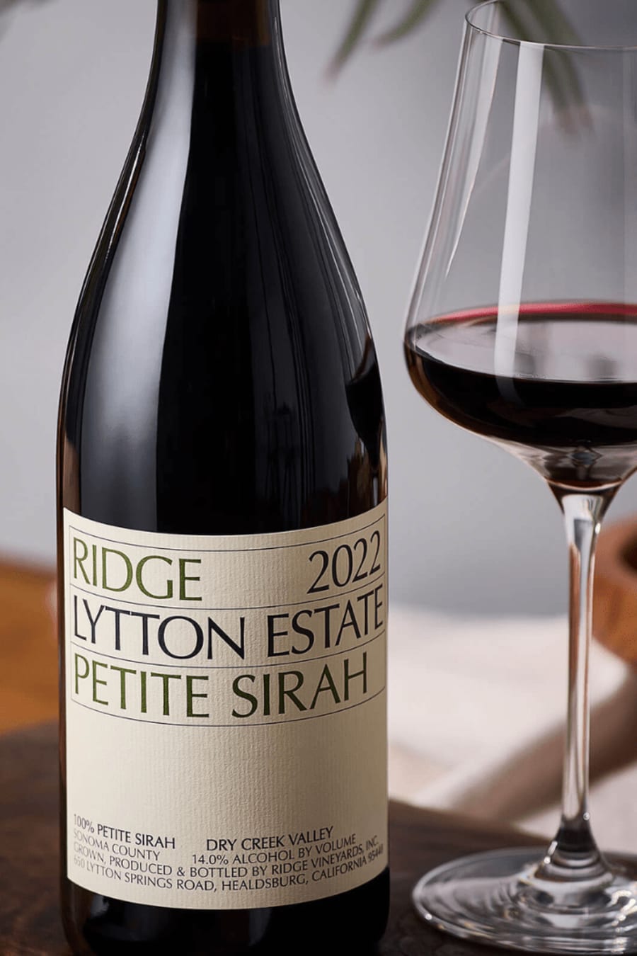 2019 Ridge Lytton Estate Petite Sirah