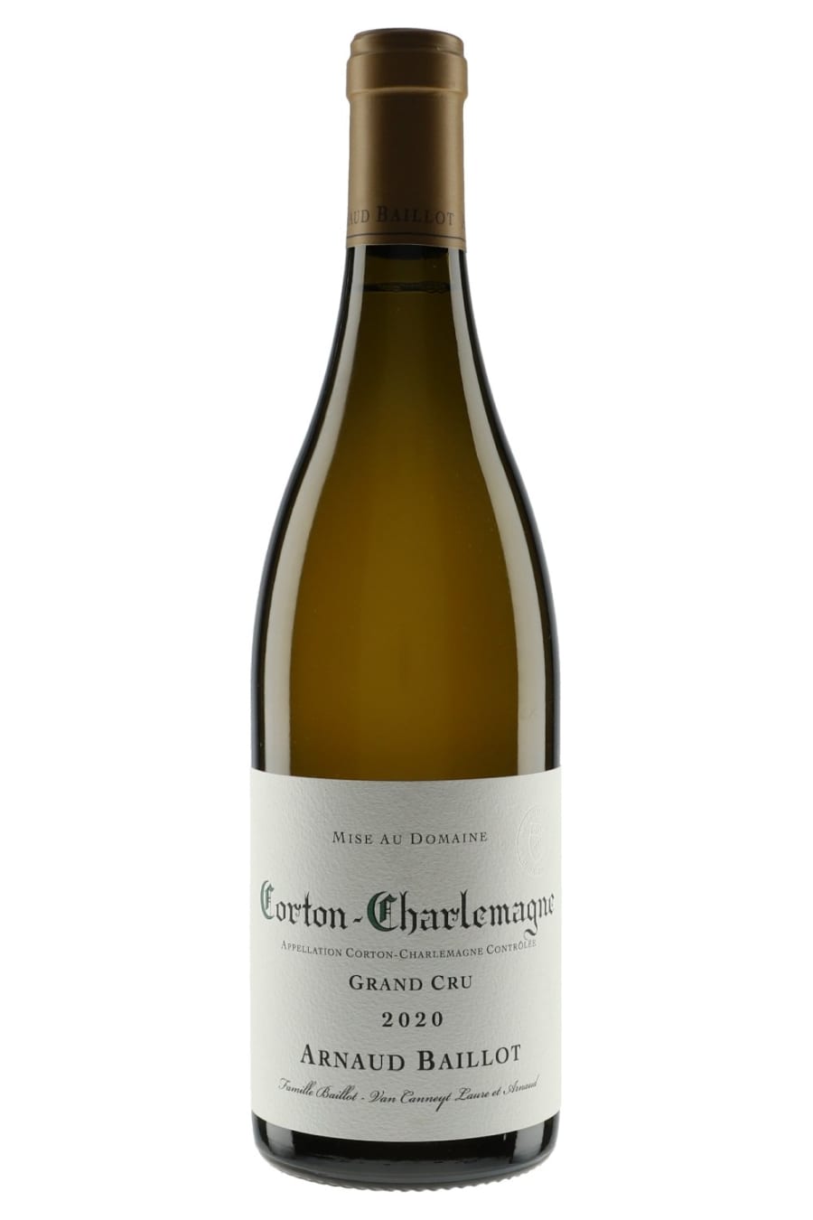 2020 Arnaud Baillot Corton-Charlemagne Grand Cru