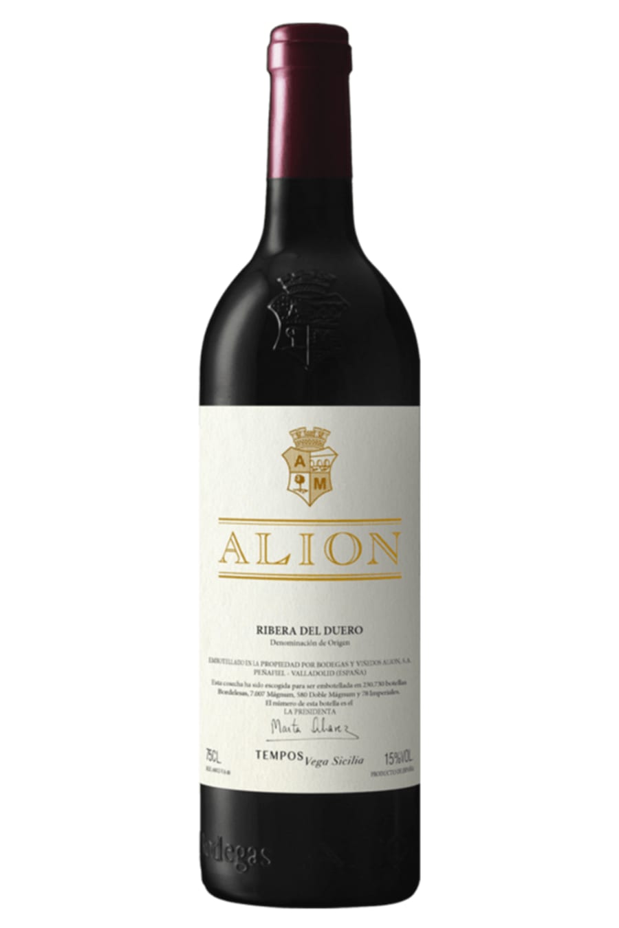 2021 Vega Sicilia Alión