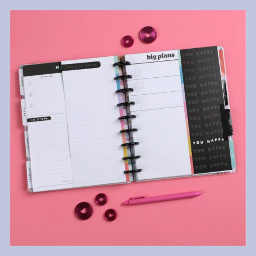 The Happy Planner áfylling – Stór plön