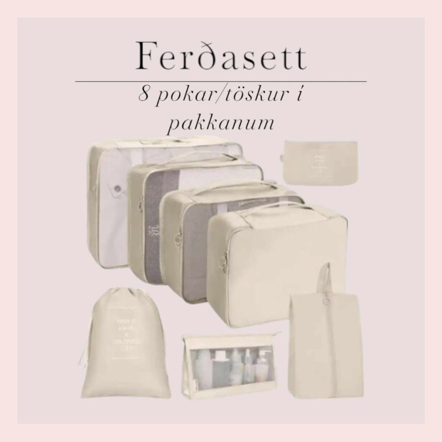 Ferðasett – 2 litir