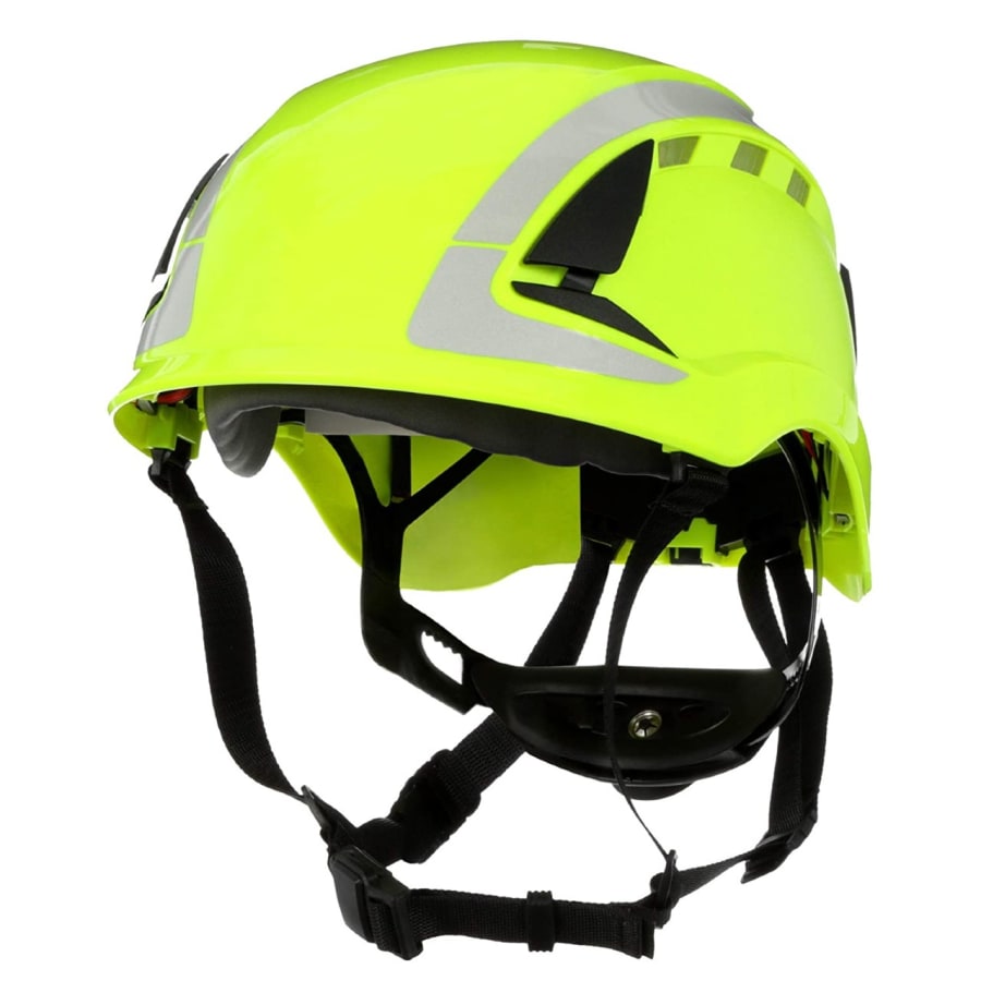 3M X5000 Öryggisklifurhjálmur HiViz með endurskini