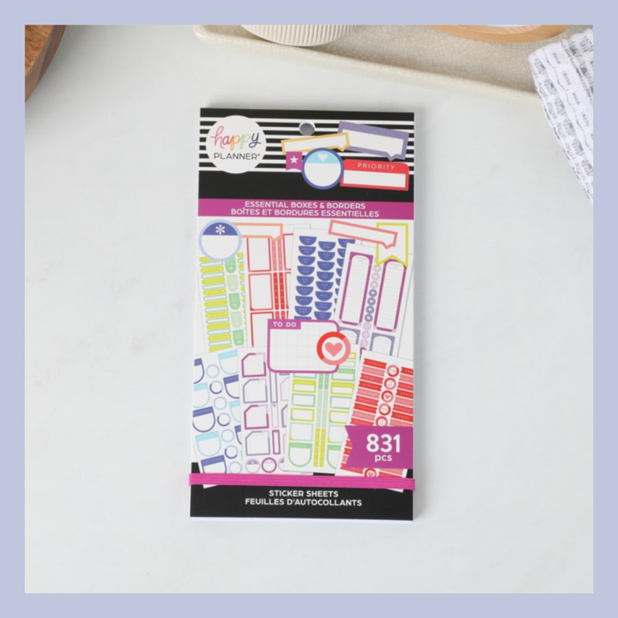 The Happy Planner límmiðar – Dálkar og listar