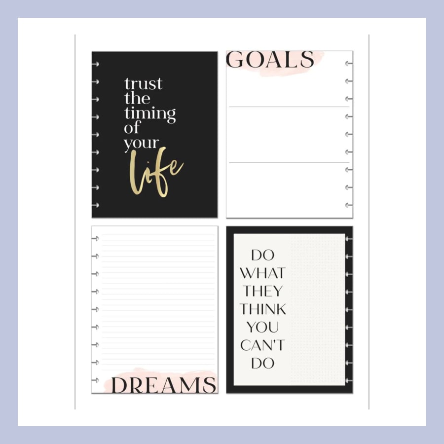The Happy Planner – Aukahluta mappa