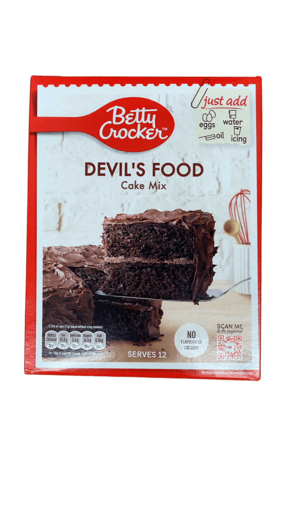 Betty Crocker Devil's Food kökumix 425 g