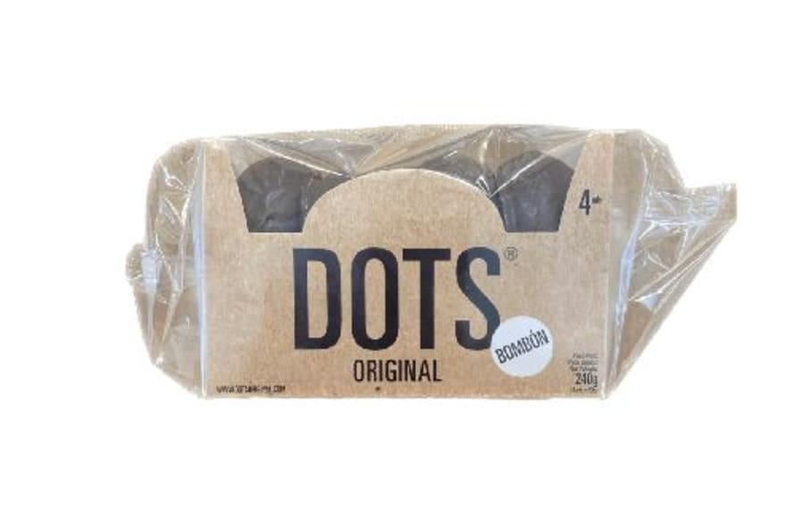 Dots donut 4 stk súkkulaði