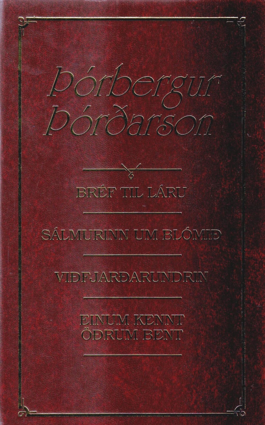 Þórbergur Þórðarson - stórbók