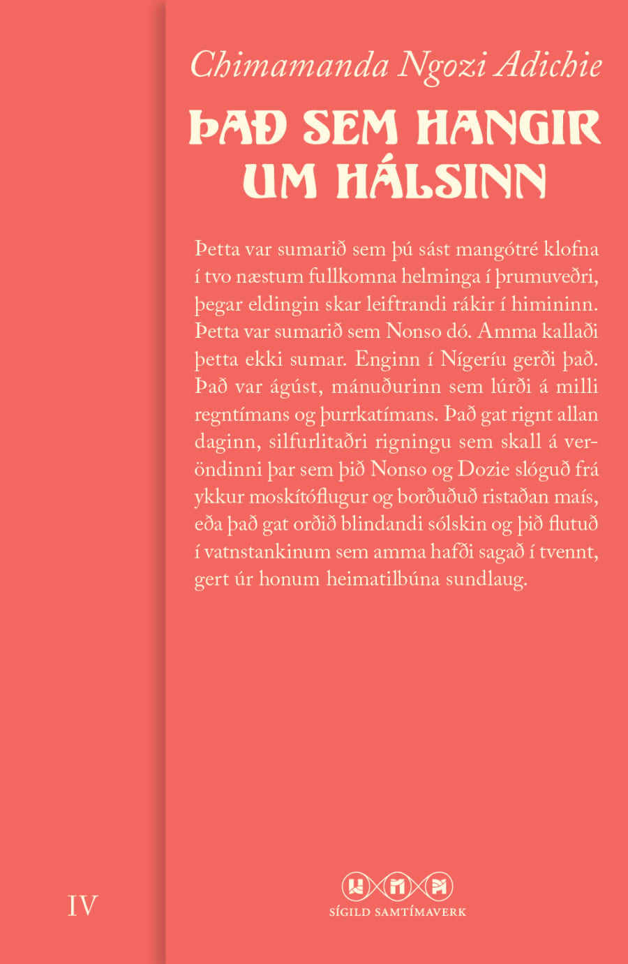 Það sem hangir um hálsinn