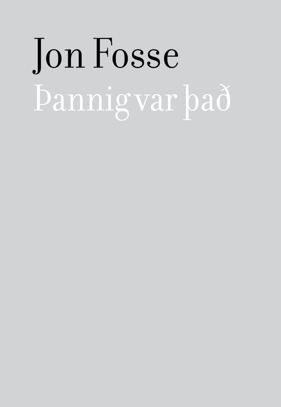 Þannig var það - Eintal