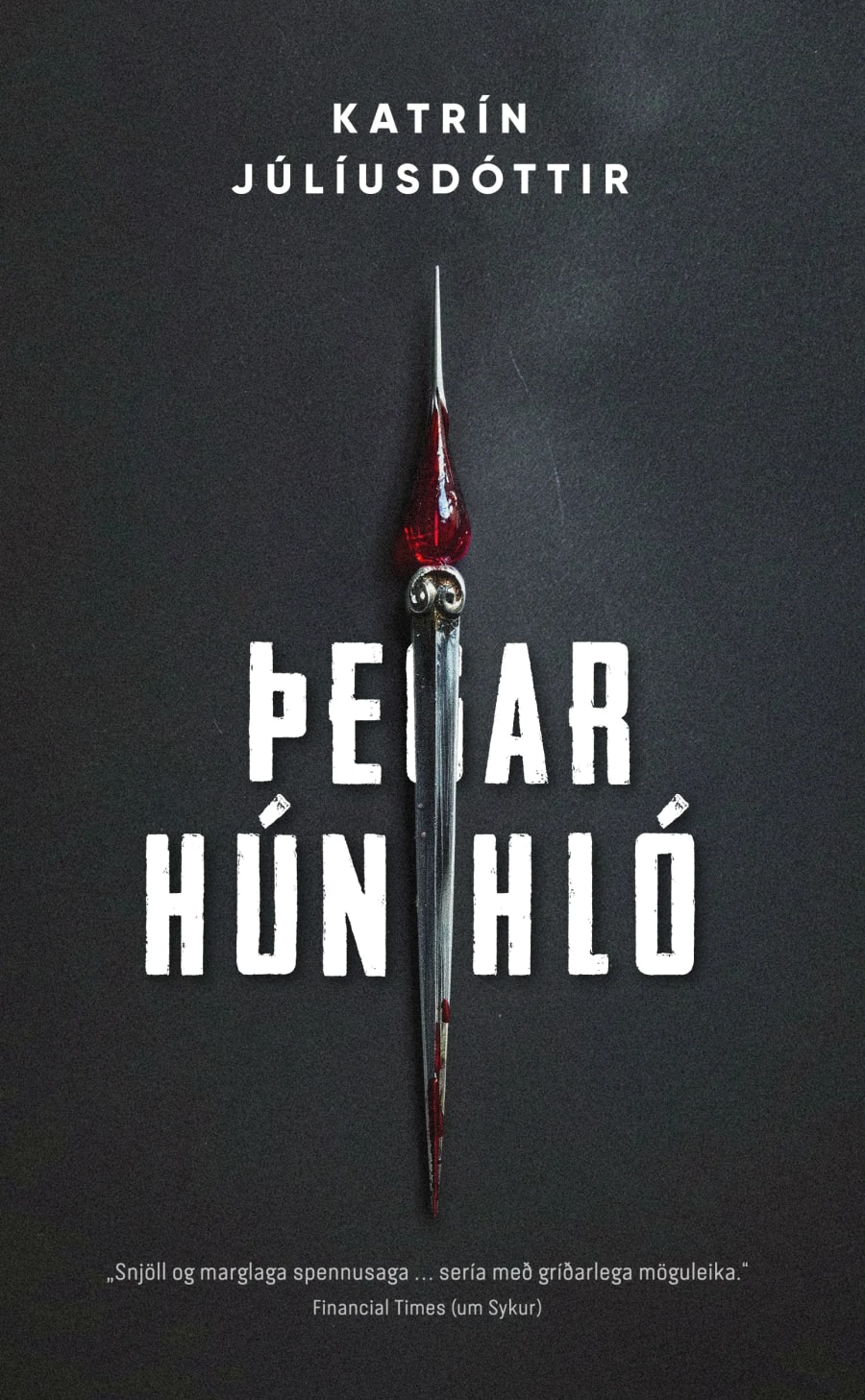 Þegar hún hló