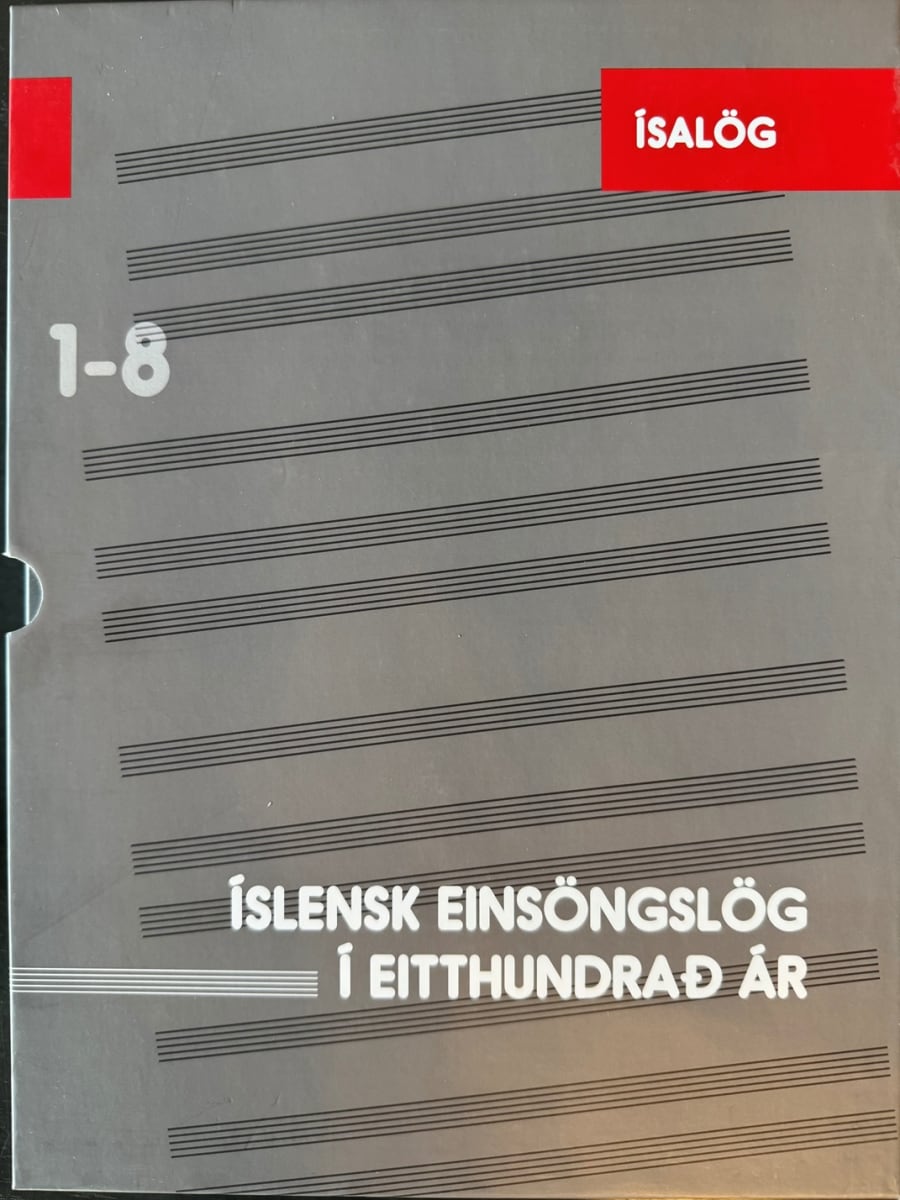 Íslensk einsöngslög 1-8: box með öllum bókum