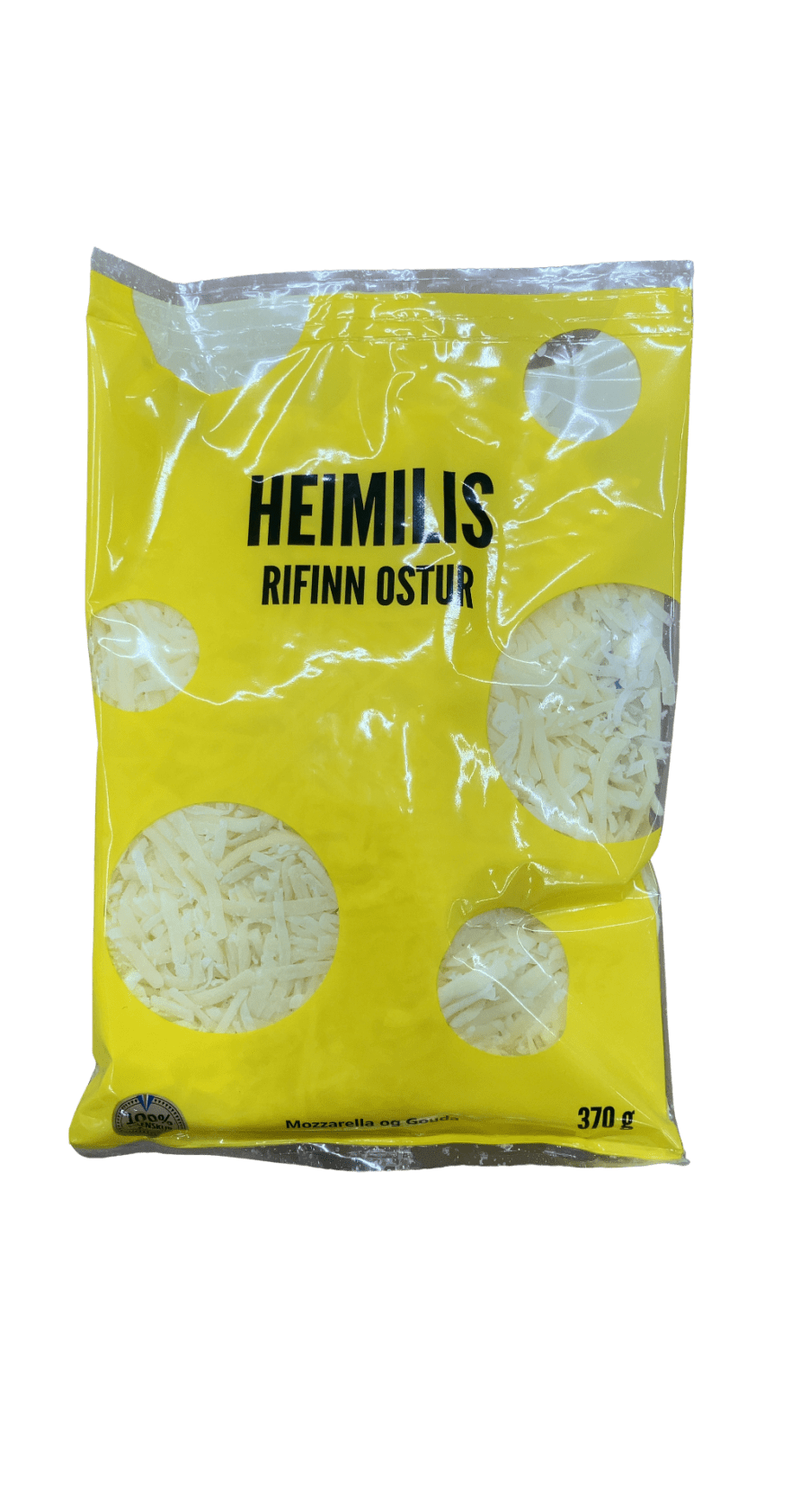 Heimilis Rifinn Ostur Mozzarella og Gouda 370 g