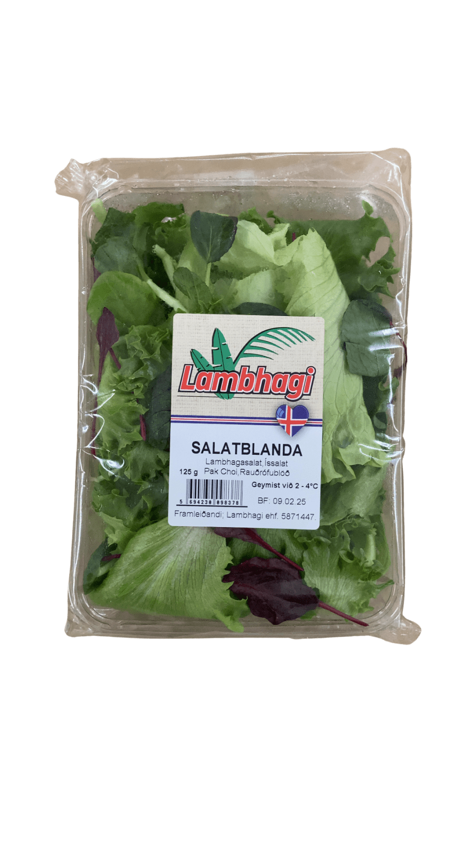 Lambhagi Salatblanda 125 g
