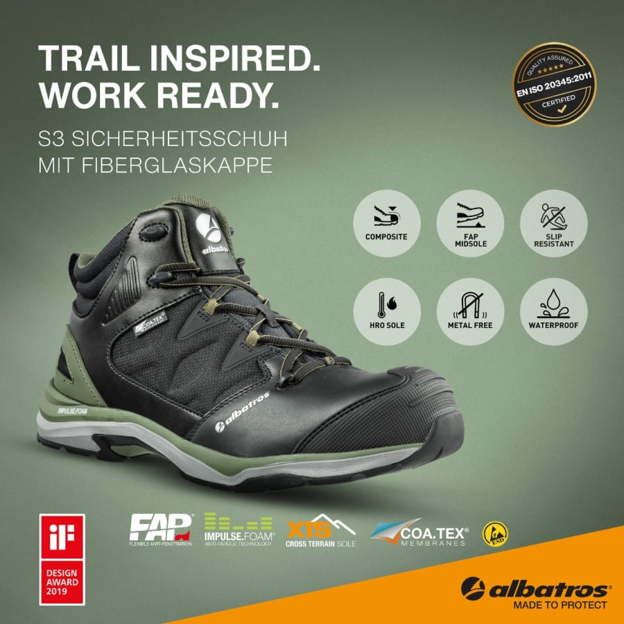 Albatros Ultratrail CTX MID S3 Olive