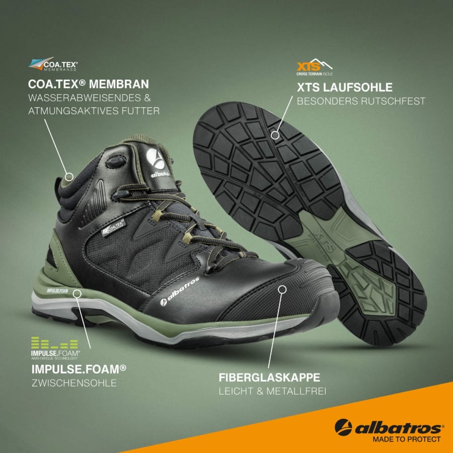 Albatros Ultratrail CTX MID S3 Olive