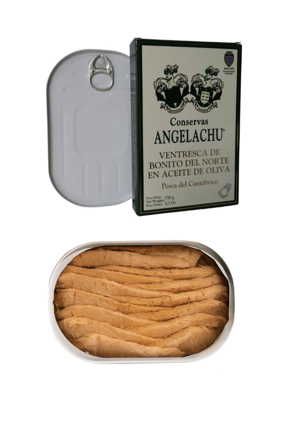 Angelachu Ventresca (Tuna Belly) í ólífuolíu - 150 gr.