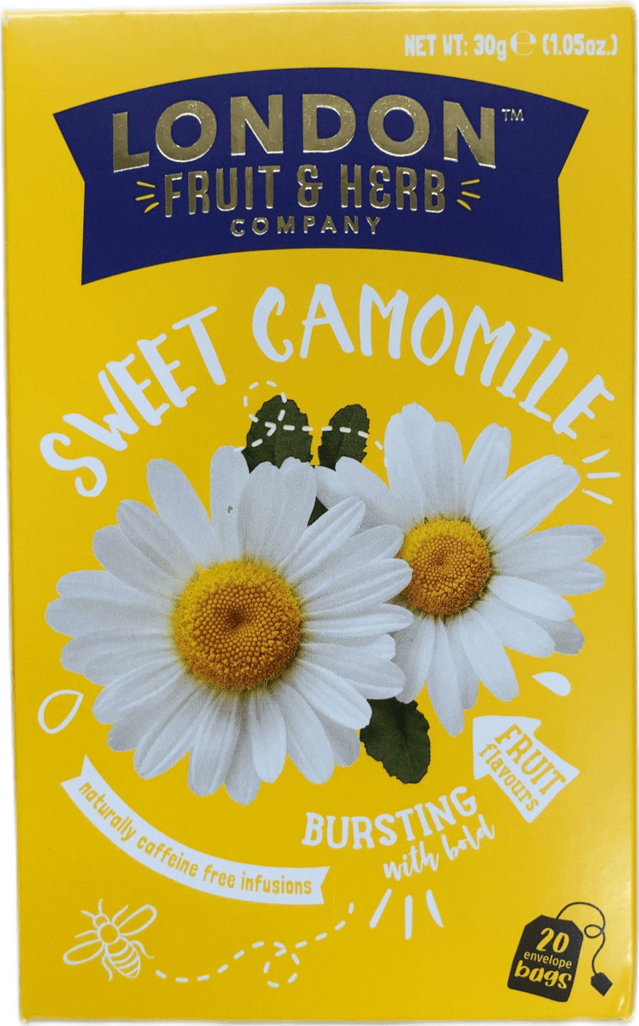 London Fruit & Herb Company sætt kamillute 30 g