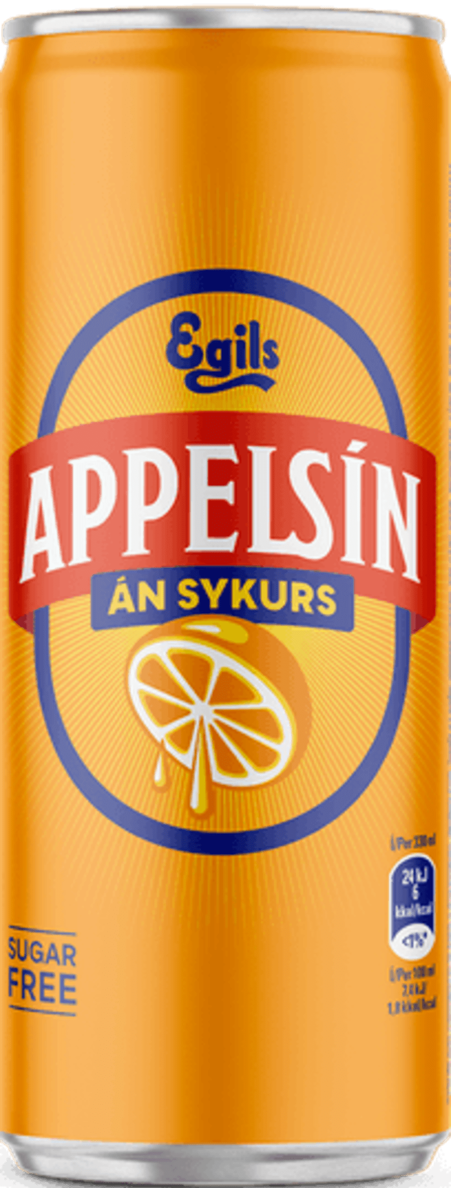 Appelsín án sykurs
