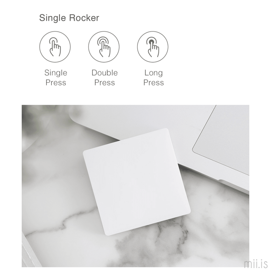 Aqara Wireless Switch Single Rocker þráðlaus snjallrofi