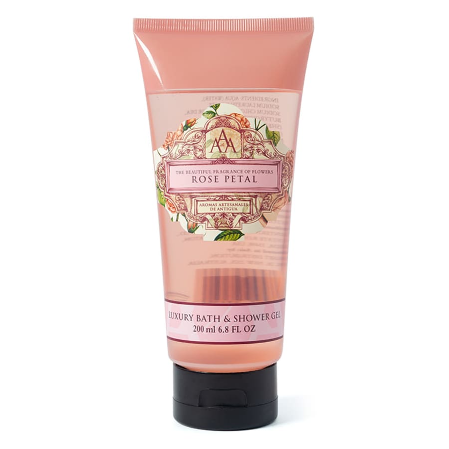 Aromas Artesanales de Antigua - Luxury Bath & Shower Gel Rose Petal 200 ml