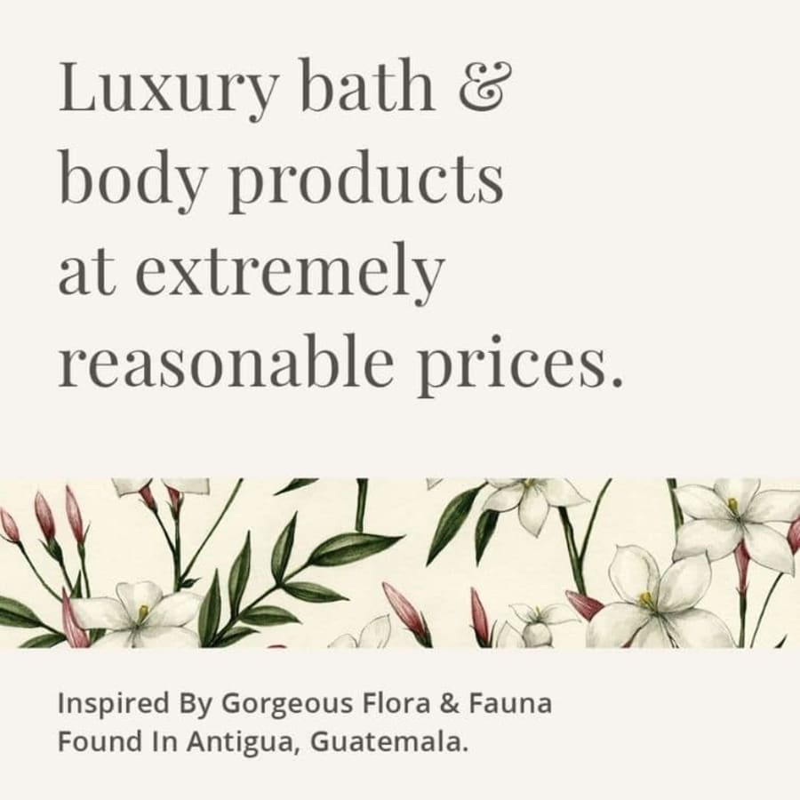 Aromas Artesanales de Antigua Bath & Body Collection – White Jasmine