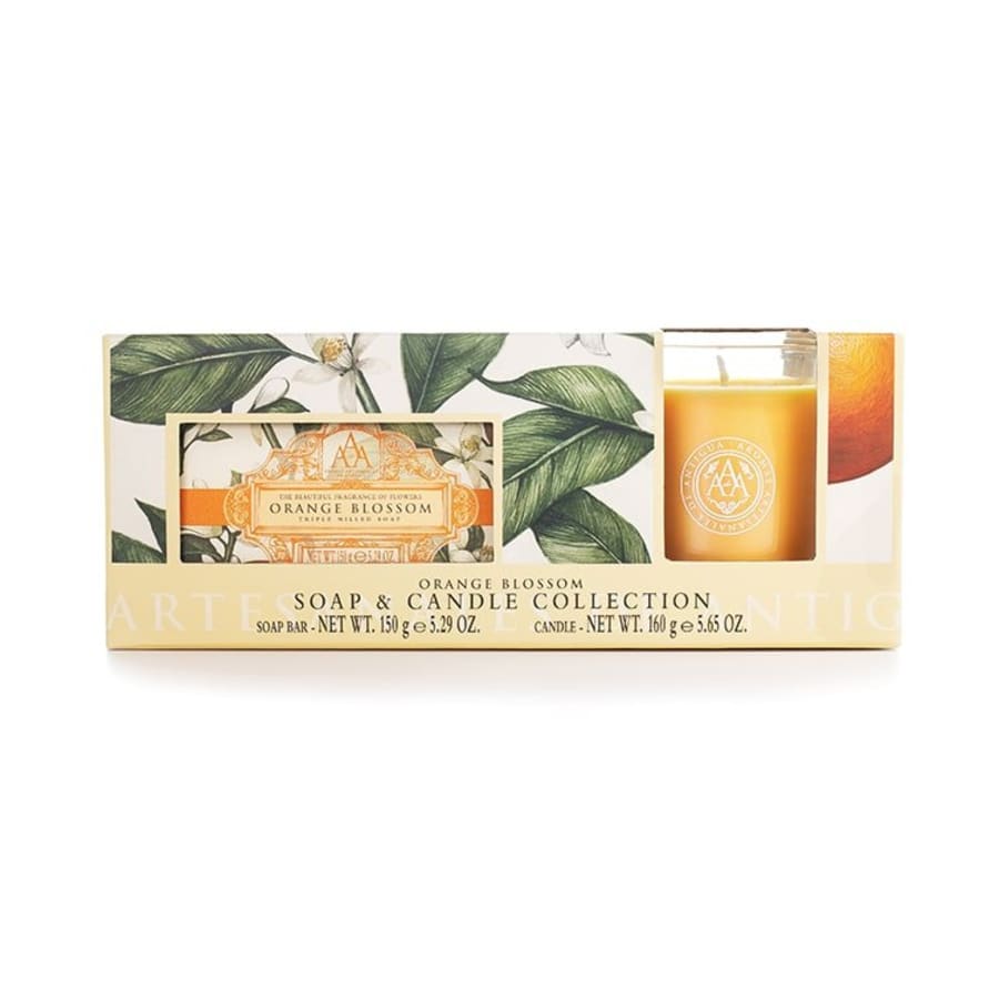 Aromas Artesanales de Antigua Orange Blossom Gjafa- og dekursett