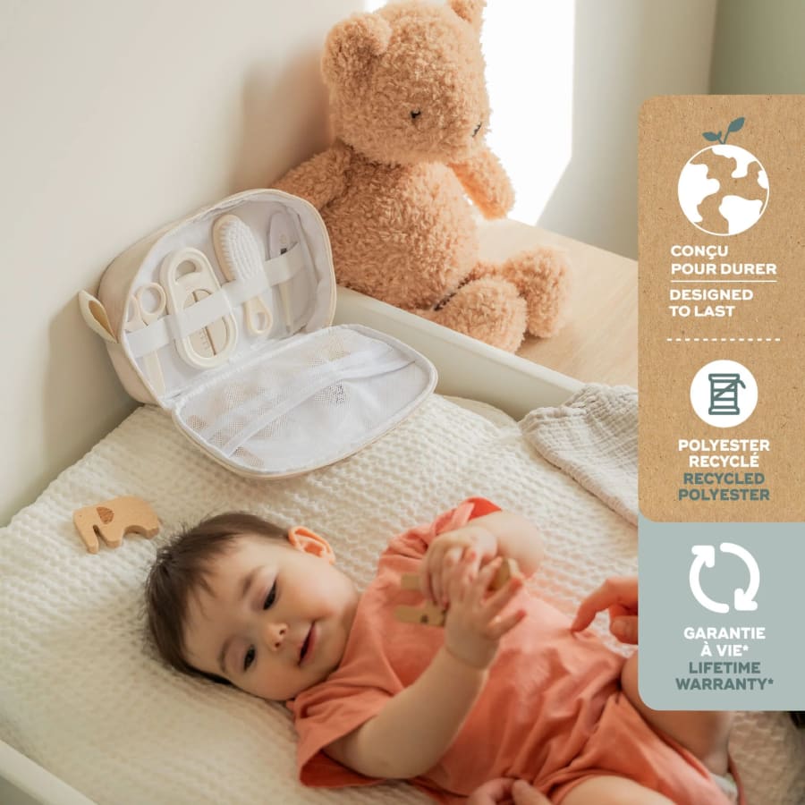 Baby Toilet Bag – snyrtitaska barnsins – Sand