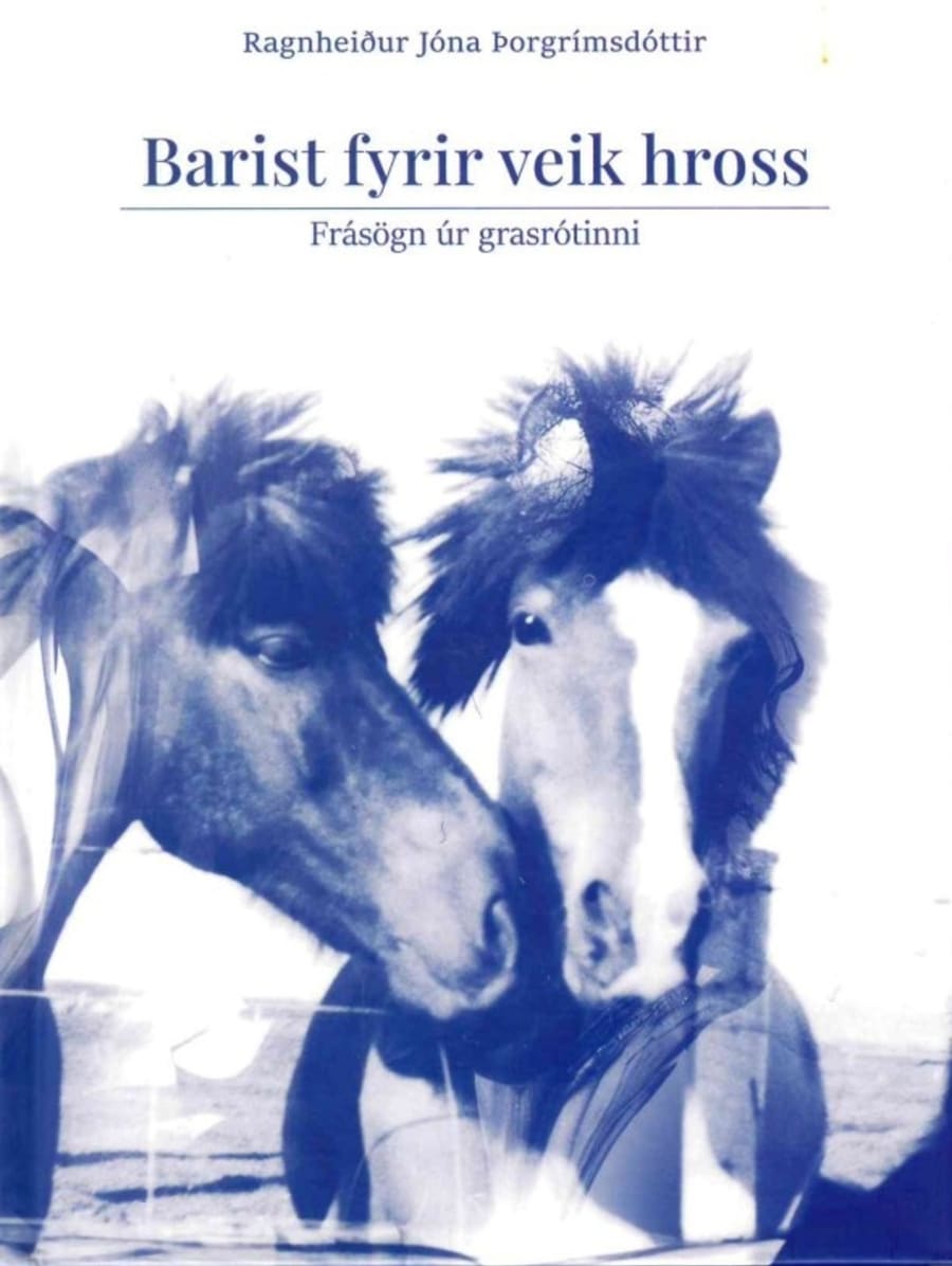 Barist fyrir veik hross: Frásögn úr grasrótinni