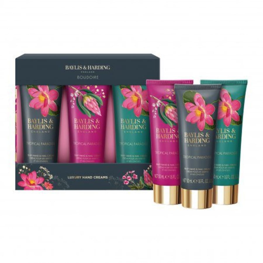 Baylis & Harding Boudoire Handáburður Gjafasett 3x50ml