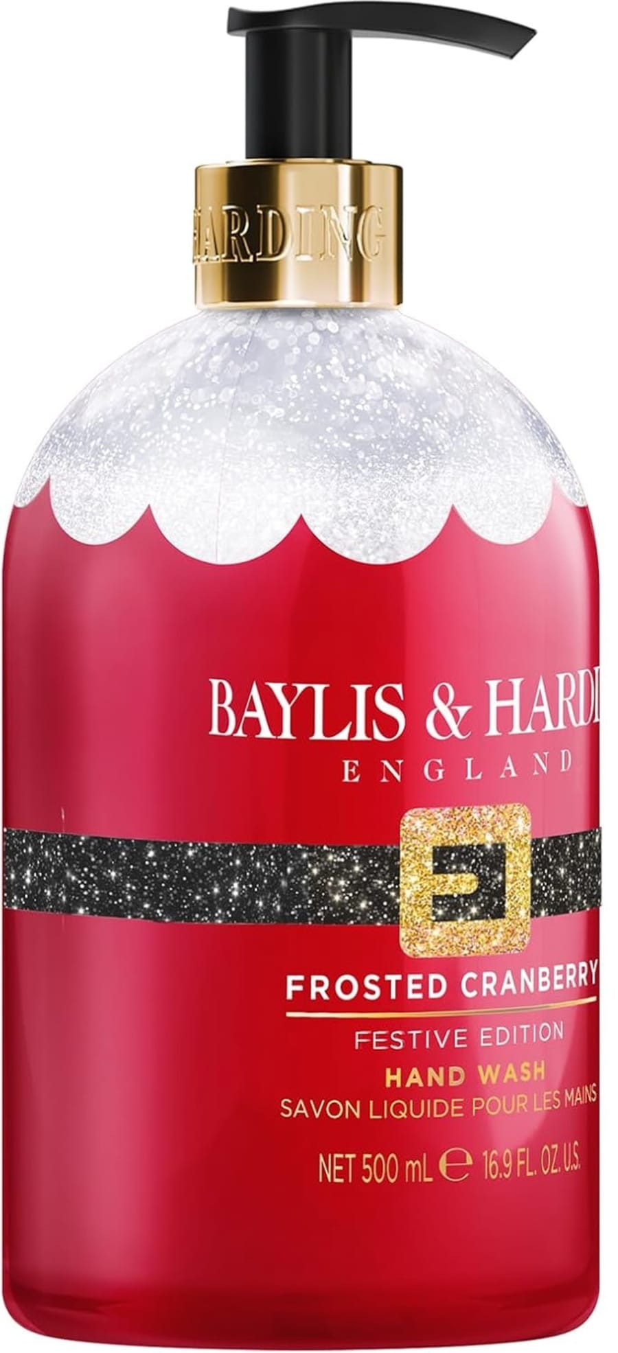 Baylis & Harding Frosted Cranberries Handsápa 500 ml