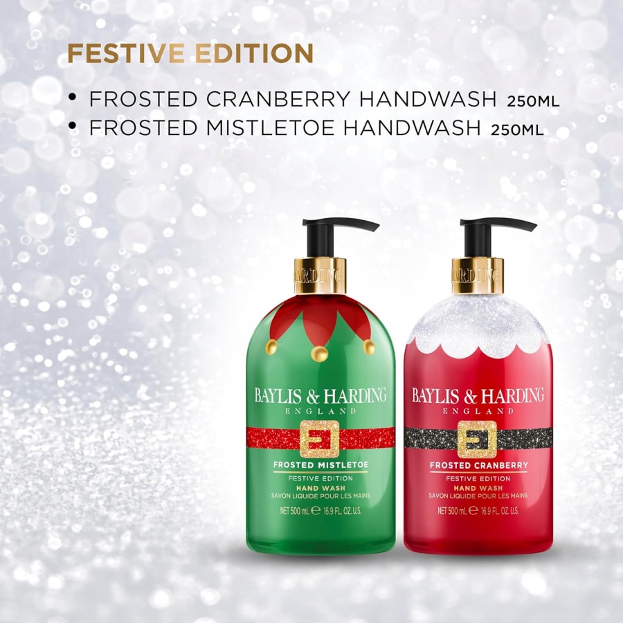Baylis & Harding Frosted Mistletoe Handsápa 500 ml